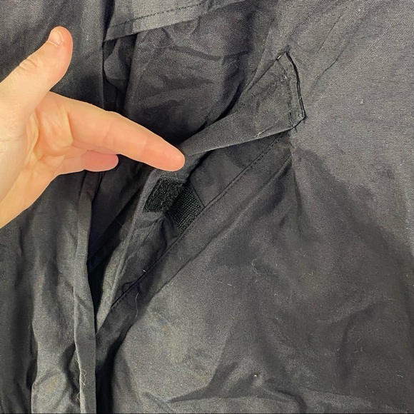 Vintage Tommy Hilfiger Athletic Windbreaker Jacket Hood Pullover Spell Out Small - Picture 6 of 8